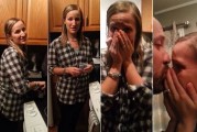 Απίστευτη αντίδραση! Δείτε την τρομερή έκπληξη, που κάνει αυτός ο τύπος στην κοπέλα του για τα 5 τους χρόνια! (VIDEO)