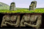 Αποκαλύφθηκαν τα μυστηριώδη ανθρωπόμορφα γλυπτά στο Νησί του Πάσχα. Δεν έχουν μόνο τεράστια κεφάλια, αλλά και σώμα μέσα στη γη!…