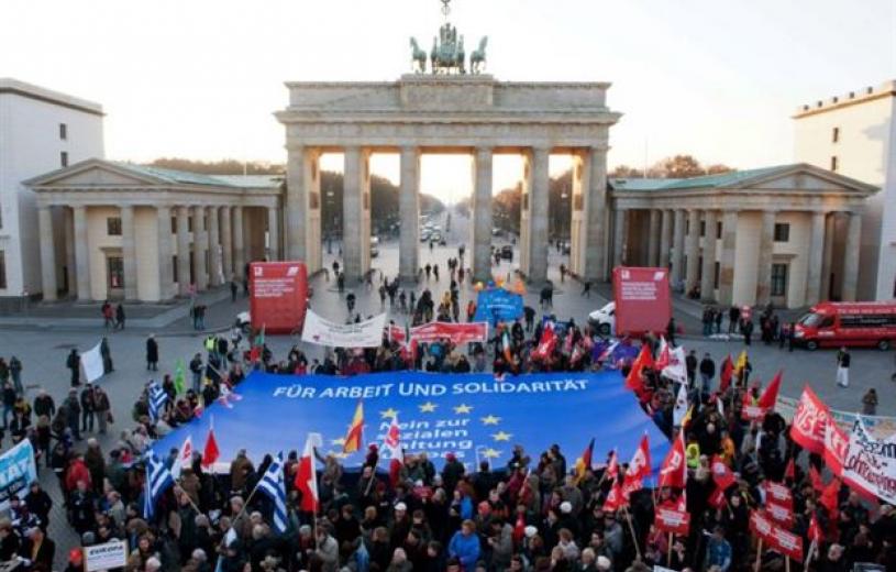 Στο πλευρό του ΣΥΡΙΖΑ τα γερμανικά συνδικάτα: «Η Ελλάδα είναι ελπίδα για την Ευρώπη»
