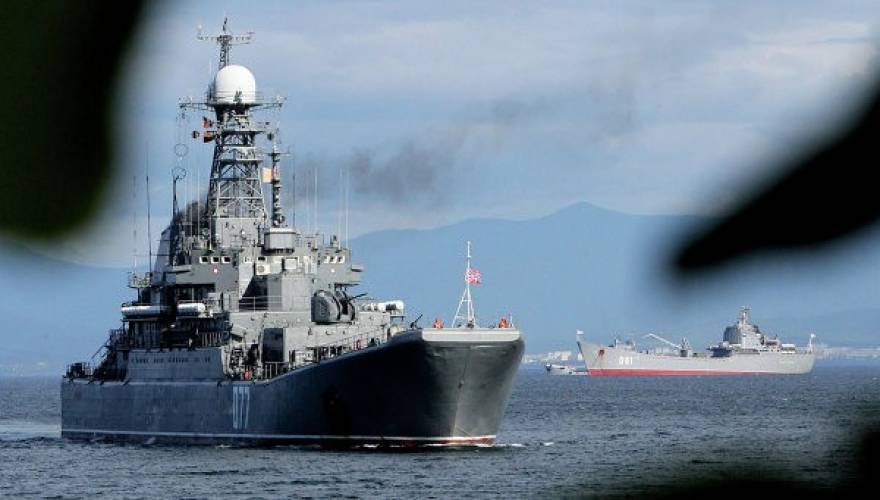Ρωσική απόβαση στη Μεσόγειο – Μεγάλες ναυτικές δυνάμεις στο «τρίγωνο» Ελλάδα-Κύπρος-Αίγυπτος απέναντι στην Τουρκία